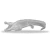2021 Solomon Islands 1 oz Nile Crocodile Shaped Silver Coin - Animals of Africa .9999 Fine (w/Box & COA)