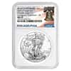 2021 (P) 1 oz Silver American Eagle NGC MS 69 ER (Liberty Bell) Emergency Production