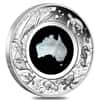 2021 1 oz Proof Silver Great Southern Land Mother of Pearl Coin Australian Perth Mint (w/Box & COA)