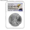 2021 1 oz Silver American Eagle Type 2 NGC MS 69 ER Eagle Label Mint Error (Weakly Struck)