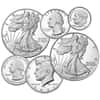 2021 W/S 2.876 oz US Mint Limited Edition Proof Silver 6-Coin Set .999 Fine (w/Box & COA)