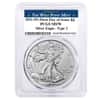 Lot of 20 - 2021 (W) 1 oz Silver American Eagle Type 2 PCGS MS 70 FDOI (West Point)