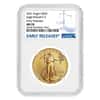2021 1 oz Gold American Eagle Type 2 NGC MS 70 Early Releases