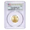 2021-W 1/4 oz $10 Proof Gold American Eagle Type 2 PCGS PF 69 FDOI DCAM