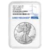 2021-W 1 oz Proof Silver American Eagle Type 2 NGC PF 69 ER