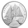 2021 Canada 3/4 oz Proof Silver Dollar 100th Anniv of Bluenose .9999 Fine (w/Box & COA)