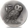 2021 1 oz Silver Athena's Owl Tetradrachm - Numismatic Icons Coin Cook Islands .999 Fine (w/Box & COA)