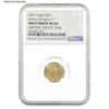 2021 1/10 oz Gold American Eagle NGC MS 69 Mint Error (Obv Struck Thru)