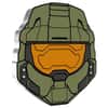 2021 Niue 1 oz Silver Master Chief Helmet Shaped Coin - Halo 20th Ann .999 Fine (w/Box & COA)