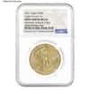 2021 1 oz Gold American Eagle Type 2 NGC MS 69 Mint Error (Obv Struck Thru)