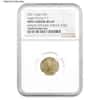2021 1/10 oz Gold American Eagle Type 2 NGC MS 69 Mint Error (Minor Obv Struck Thru)
