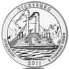 2011 5 oz Silver America the Beautiful ATB Mississippi Vicksburg National Historical Park Coin