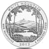 2013 5 oz Silver America the Beautiful ATB New Hampshire White Mountain National Park Coin