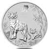 2022 10 Kilo Silver Lunar Year of The Tiger BU Australian Perth Mint In Cap