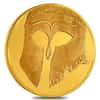 2020 1/4 oz British Museum Corinthian Helmet Proof Gold Coin Solomon Islands .9999 Fine (In Assay)