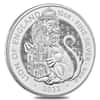 2022 Great Britain 10 oz Silver The Tudor Beasts Lion of England Coin .9999 Fine BU