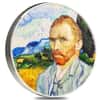 2022 Cook Islands 2 oz Proof Silver Masters of Art - Vincent van Gogh Coin .999 Fine (w/Box & COA)
