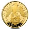 2019 Great Britain 1 oz Proof Gold Queen's Beasts Falcon of the Plantagenets Coin .9999 Fine (w/Box & COA)