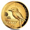 2022 5 oz Proof Gold Australian Kookaburra Perth Mint High Relief Coin .9999 Fine (w/Box & COA)