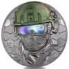 2022 1 Kilo Proof Silver Real Heroes - Special Forces Cook Islands Coin .999 Fine (w/Box & COA)