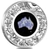 2022 1 oz Proof Silver Great Southern Land Lepidolite Coin Australian Perth Mint (w/Box & COA)