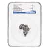 2022 Chad 1 oz Silver Big Five Africa Shaped High Relief Coin NGC MS 69 ER One of First 100