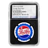 2022 Chad 6 gram Pepsi-Cola Retro Bottle Cap Proof Silver Coin NGC PF 70 ER (Retro Core)