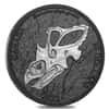 2022 Canada 1 oz Silver Discovering Dinosaurs Mercury's Horned Face Coin .9999 Fine (w/Box & COA)