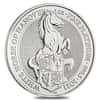 2021 Great Britain 1 oz Platinum Queen's Beasts White Horse of Hanover Coin .9995 Fine BU