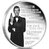 2022 1 oz Tuvalu James Bond Legacy Series Proof Colorized Silver Coin .9999 Fine (w/Box & COA)