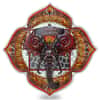 2022 Solomon Islands 2 oz Elephant of the 1st Chakra Colorized Silver Coin .9999 Fine (w/Box & COA)