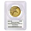 2019 W 1 oz $100 American Liberty High Relief Enhanced Uncirculated Gold Coin PCGS SP 70 PL FS (Liberty Label)