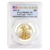 2021-W 1/2 oz $25 Proof Gold American Eagle PCGS PF 69 DCAM FDOI