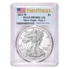 2021-W 1 oz Proof Silver American Eagle PCGS PF 70 DCAM First Strike