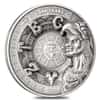 2021 1 kilo Silver Aztec Empire Multilayered High Relief Coin Samoa .999 Fine (w/Box & COA)