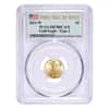 2021-W 1/10 oz $5 Proof Gold American Eagle Type 2 PCGS PF 70 FDOI DCAM