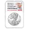2021-S 1 oz Proof Silver American Eagle Type 2 NGC PF 70 FDOI (SF Label)