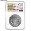 2021-D Morgan Silver Dollar Centennial NGC MS 69 ER Mint Error (Rev Struck Thru)