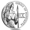 1 oz Hercules Ninth Labor - Girdle of Hippolyta Silver Round