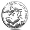 1 oz Hercules Sixth Labor - Stymphalian Birds Silver Round