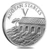 1 oz Hercules Fifth Labor - Augean Stables Silver Round