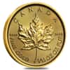 2015 1/10 oz Canadian Gold Maple Leaf .9999 Fine Gold