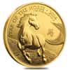 2014 1 oz Great Britain Gold Year of the Horse Coin