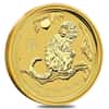 2016 1/4 oz Gold Year of The Monkey BU (In Capsule) - Australia Perth Mint