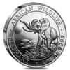 2016 Somalia 1 oz Silver African Elephant Proof High Relief (W/Box & COA)