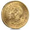 1957 Mexico 10 Pesos Gold Constitution Centennial Coin .2411 oz AGW AU/BU