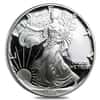 1995-P 1 oz Proof Silver American Eagle (w/Box & COA)