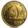 1987 S 1/2 oz Chinese Gold Panda 50 Yuan BU (Sealed)