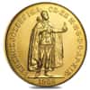 1908 Hungary Gold 100 Korona AU/BU (Restrike)