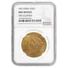 1873 $20 Open 3 Liberty Head Double Gold Eagle Coin NGC UNC Details
